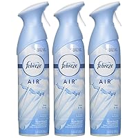 Febreze Odor-Eliminating Air Freshener Spray, Linen and Sky, 8.8 oz (Pack of 3)