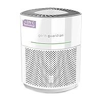 GermGuardian Airsafe+ Home Air Purifiers, HEPA Air Purifiers for Home, UV C Light, Air Quality Sensor, 360˚ HEPA Filter, Covers 1040 Sq.Ft, White AC3000W