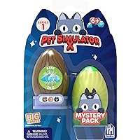 Pet Simulator X - Mystery Pet Minifigures 2-Pack (Two Mystery Eggs & Pet Figures, Series 1) [Includes DLC]