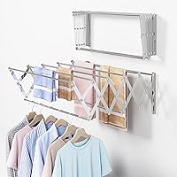 Wall Mount Clothes Drying Rack 31.5
