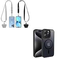 CACOE Phone Lanyard Magnetic Case for iPhone 15 Pro Max
