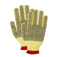 MAGID 93KVPR10 CutMaster Gloves with Integrated Color-Coding, Cut Level 4, Kevlar, 10
