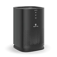 Medify MA-14 Air Purifier with True HEPA H13 Filter | 470 ft² per Hour for Smoke, Odors, Pollen, Pets | 99.9% Removal to 0.1 Microns | Black, 1-Pack