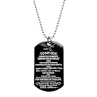 Personalized Text Photo Engraved Pendant Necklace Stainless Steel Custom Dog Tag military Blessing Love Note