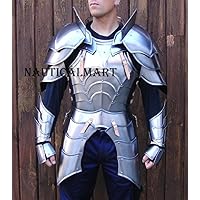 NauticalMart Medieval Knight Reenactment Steel Armour Breastplate with Arm Set
