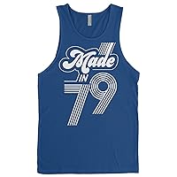 Made in 1979 (White) | 40th Birthday Gift Men's Tank Top