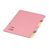 Concord Subject Dividers 230 Micron 10-Part A5 Ref 72199/J21