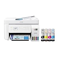 Epson EcoTank ET-4800 Wireless All-in-One Cartridge-Free Supertank Printer with Scanner, Copier, Fax, ADF and Ethernet. Full 1-Year Limited Warranty (Renewed)