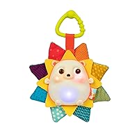 B. toys- B. baby – Baby Musical Light-Up Hedgehog Toy with Lights & Sounds – Sensory Toy for Newborns, Babies – Music & Glowing Lights –RainGlow Buddy- 0 Months +