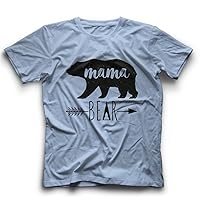 Mama Bear Shirt Mother Clothing Mommy Tee for Mom