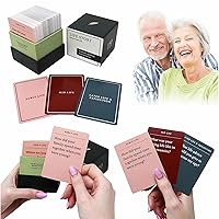 Family Conversation Cards, 150 Questions to Connect Through Sharing Stories, Conversation Starters Prompts, Memories & Meaningful Discussion (Multicolor - 150 Pcs)