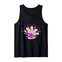 blessed turkey thanksgiving funny Tank Top