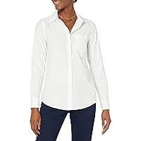 Amazon Essentials Women's Long-Sleeve Classic-Fit Oxford Shirt