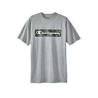 Champion Men's Big & Tall Camo Screenprint T-Shirt