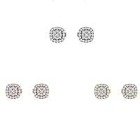 10K Gold 1/4ct TDW Diamond Fashion Earrings (I-J,I2)