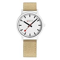 Mondaine Official Swiss Railways Watch Essence | White/Silver