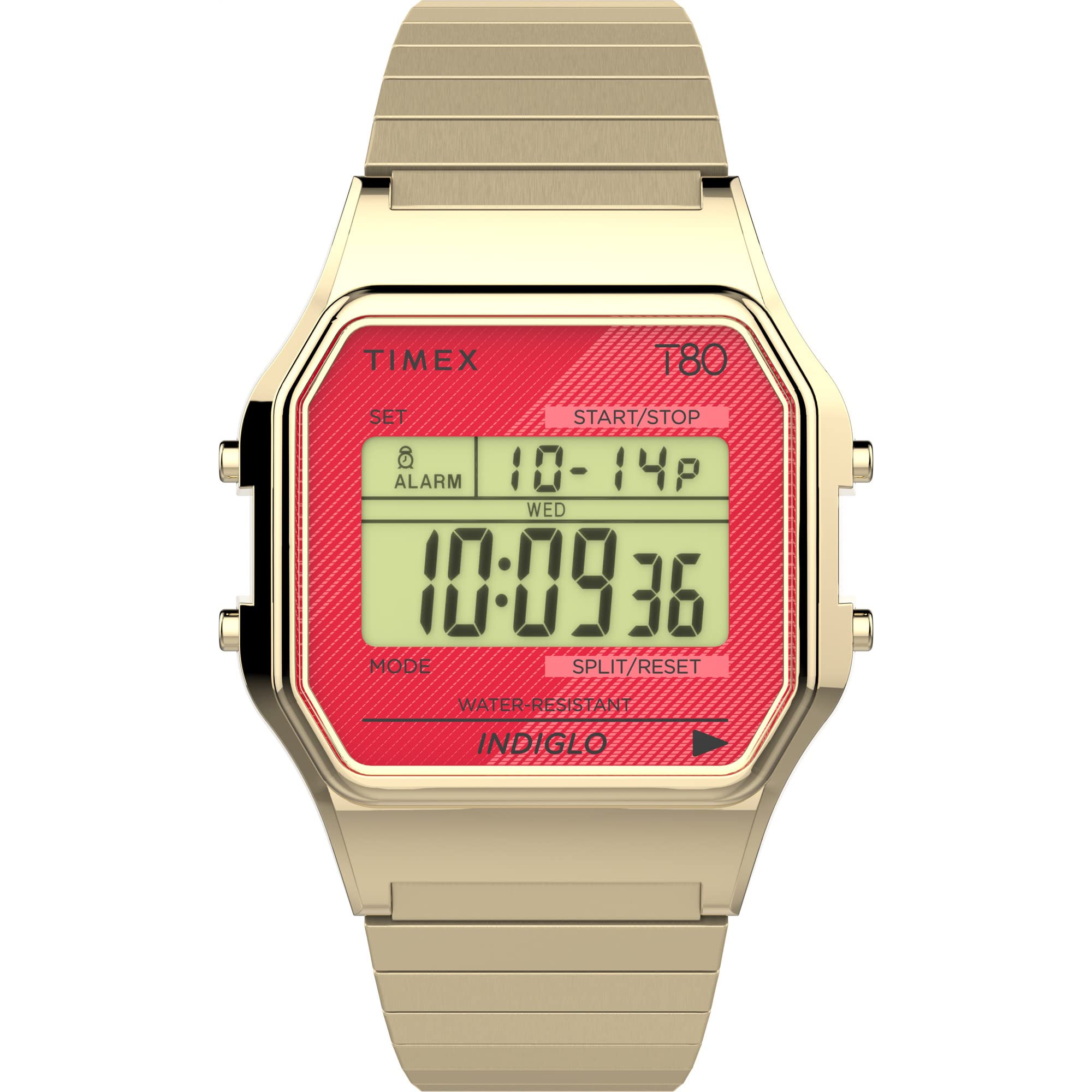 Timex T80 34mm Perfect Fit TW2V19200YB Quartz Watch