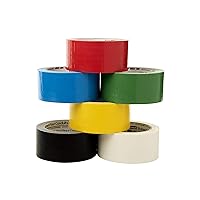 Scotch Colored Duct Tape, 6 Rolls, Great for Teacher Supplies and School Supplies, Craft Supplies & Materials (920-6-P1)