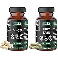 Ginger 320 Capsules and Holy Basil 320 Capsules | Capsules Combo Pack