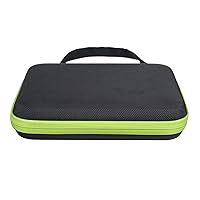 63 Bottles Essential Oil Carrying Storage Case Travel Portable Bag Box. (Color : Green)