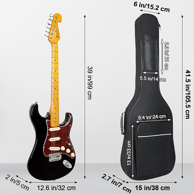 Buy KM R-12 Full Size 12mm Padded Acoustic Guitar Gig Bag Online | Bajaao