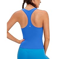 CRZ YOGA Butterluxe Racerback Workout Tank Tops for Women Sleeveless Gym Tops Athletic Yoga Shirts Camisole
