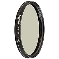 Amazon Basics Circular Polarizer Camera Lens Filter - 72 mm