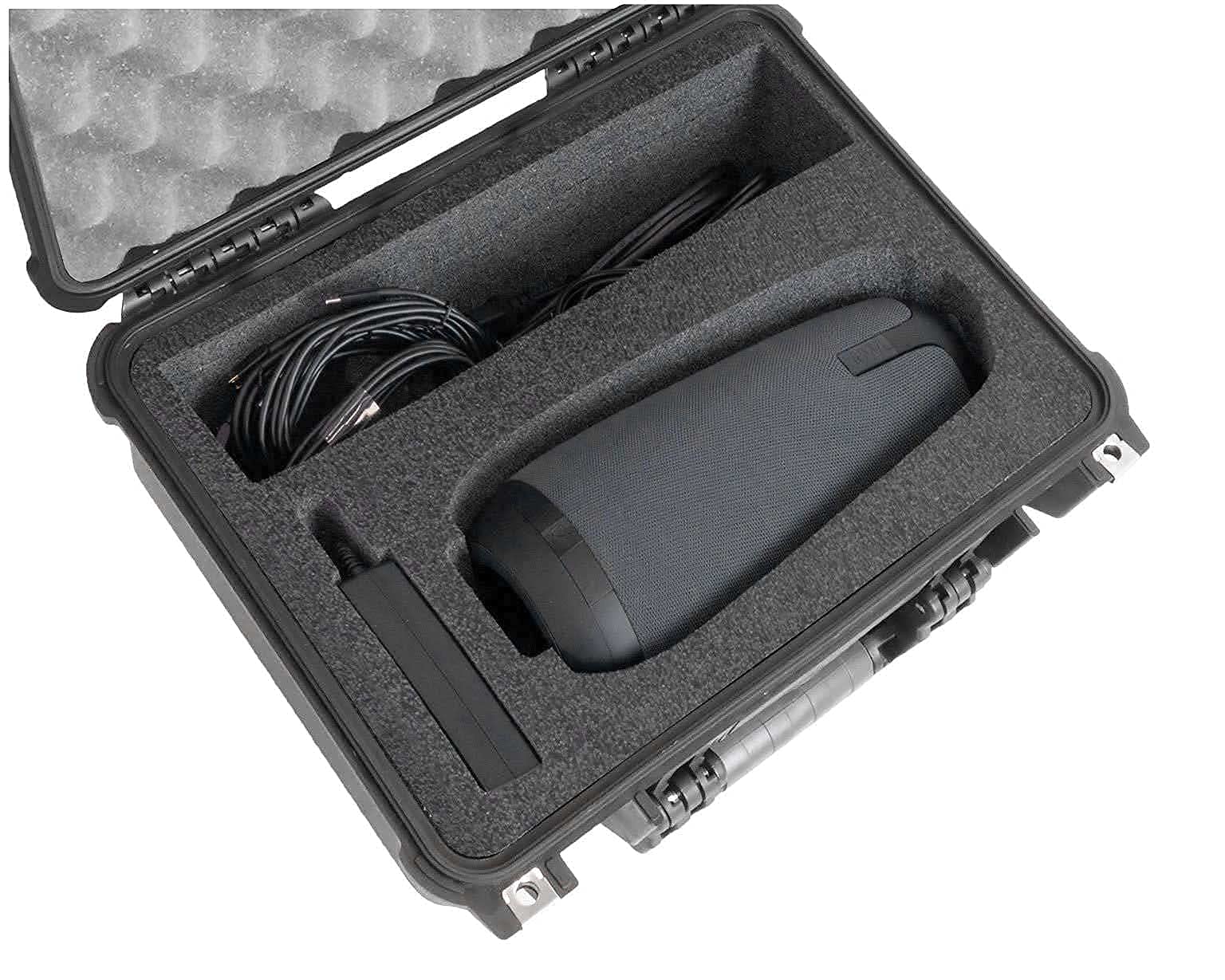 Case Club Case to Fit Meeting Owl - Heavy Duty Waterproof Case Fits Meeting Owl Standard, Pro, 2 or 3- Pre-Cut Foam is Ready To Go Out of The Box- Holds Expansion Mic, Cords, Accessories & Lock Adapter