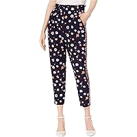 Womens Pull-On Casual Cropped Pants