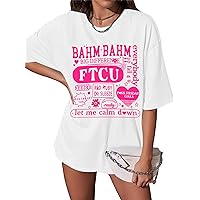 Country Music Shirt Womens Funny Music Crew Neck T-Shirt Fashion Letter Print Graphic Tee Tops