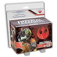 Star Wars Imperial Assault Board Game Hera Syndulla and C1-10P ALLY PACK - Epic Sci-Fi Strategy Game for Kids and Adults, Ages 14+, 1-5 Players, 1-2 Hour Playtime, Made by Fantasy Flight Games