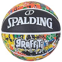 Spalding Graffiti Basketball Ball, No. 7, Rubber
