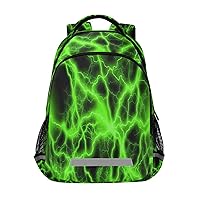 MNSRUU Lightning Backpacks for School Elementary,5-12 Year Old Kid Bookbags Lightning Toddler Backpack