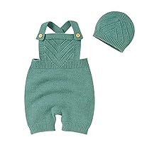 Sweater Boot Girls Knit Romper Cotton Sleeveless Boy Girl Sweater Clothes Solid Jumpsuit 1 Piece 18 Month