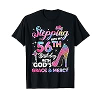 Stepping Into My 56th Birthday gift Women 56 years old Pumps T-Shirt