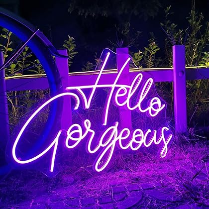 Custom Neon Signs, Personalised Large Led Neon Lights Sign Customizable for Wall Decor Wedding Birthday Party Bedroom Bar Shop Name Logo Lights (Optional 20