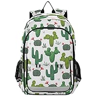 ALAZA Cacti Succulents and Floral Backpack Daypack Bookbag