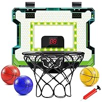 SEISSO Seisso Mini Basketball Hoop And Balls - Bedroom Bathroom Toilet  Office Desktop Mini Basketball Decompress Game Education Pet Pla