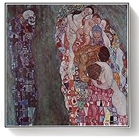 Paint by Numbers Kits for Adults and Kids Death and Life Painting by Gustav Klimt DIY Painting Paint by Numbers Kits On Canvas