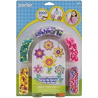 Perler Beads 'Flower Madness' Fuse Bead Activity Kit for Kids, 2029 pcs
