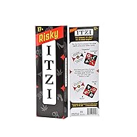 TENZI Risky ITZI - The Fast, Fun, and Twisted Word Matching Adult Party Card Game for Ages 17-107 - 2-8 Players