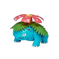 Pokémon Venusaur 12-Inch Epic Battle Figure - Authentic Details, Fully Articulated Figure Toys Inspired by Smash-Hit Animated Series - Gotta Catch ‘Em All