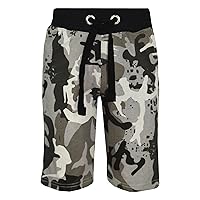 Kids Shorts Girls Boys Camouflage Chino Shorts Knee Length Half Pant 5-13 Years