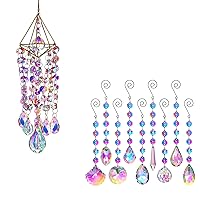 Rainbow Maker Crystal Window Hanging Suncatchers Ornament AB-Coating Crystal Pendant