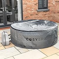 CosySpa Thermal Hot Tub Cover - 3X Sizes / 2X Shapes (Round & Octagonal) | Double Layered Insulated Hot Tub Cover - Save 30% Your Energy Bills | Hot Tub Accessories (4-6 Seat (83x28in) | Round)