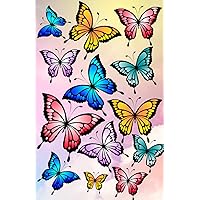 Butterfly Password Book with Alphabetical Tabs: Internet Address Organizer for Tracking Passcodes, Usernames, and Website Addresses