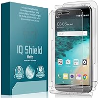 IQShield Matte Full Body Skin Compatible with LG G5 (Edge to Edge) + Anti-Glare (Full Coverage) Screen Protector and Anti-Bubble TPU Film