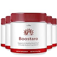 Boostaro BCAA Powder Blood Formula Supplement, Boostaro Powder for Healthy Blood Advanced Formula - Maximum Strength with BCAA L-Glutamine, Vitamin B6, Boostaro Blood Formula Support Reviews (5 Pack)