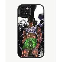 HXH Anime Inspired Phone Case- Compatible with All iPhone 13/14/15, Pro/Pro Max/Mini- Heavy Duty Protection- Hunters Art, Gon, Killuas Style (Adult Transformation Gons, iphone)