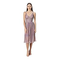 Dress the Population Women's Haley Fit and Flare Midi Dress